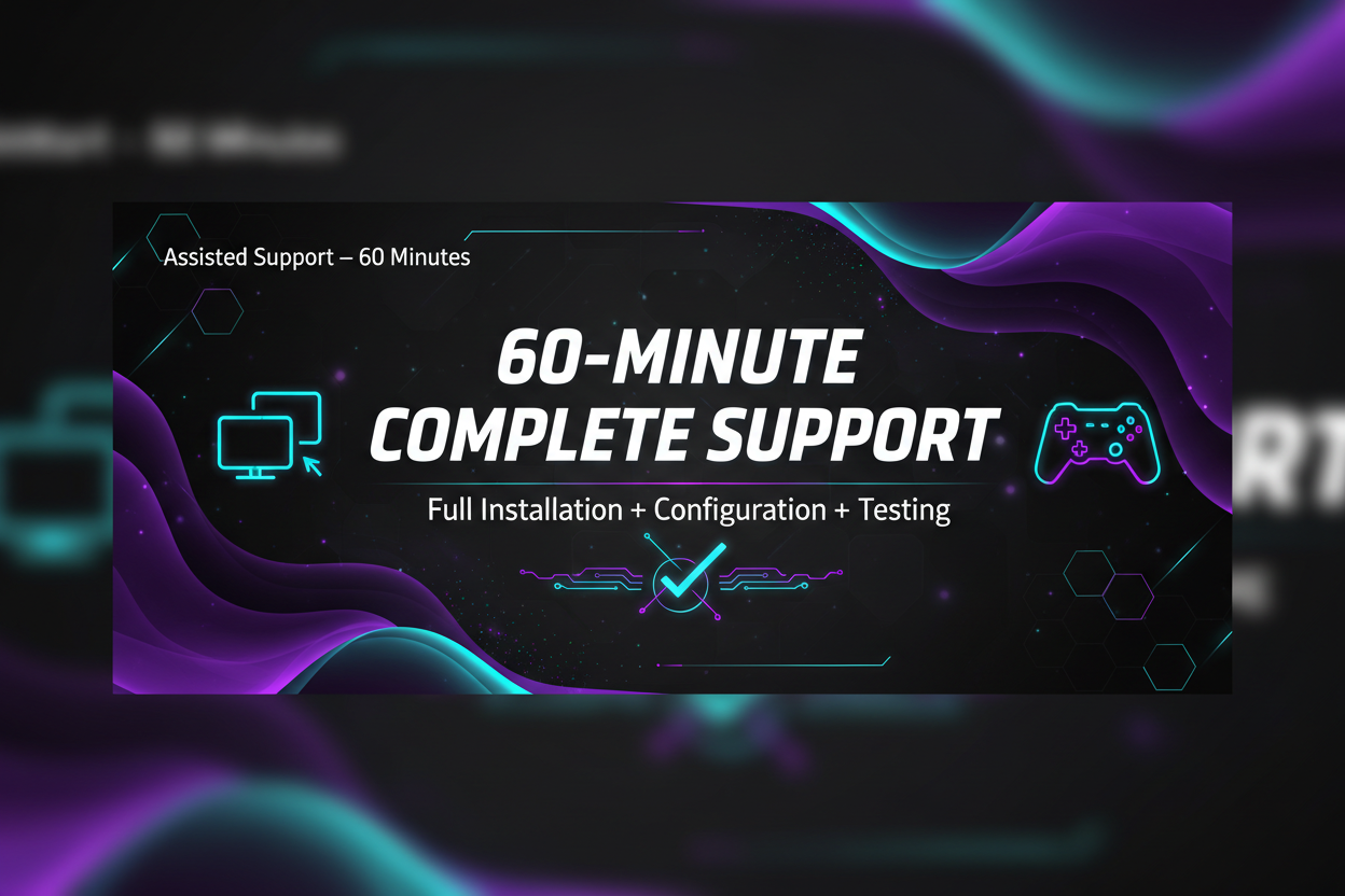 60-Minute Complete Support Banner